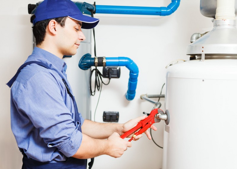 Repairing a Water Heater in Easton